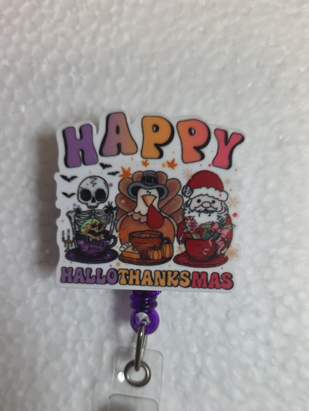 Happy Hallothanksmas Badge Reel
